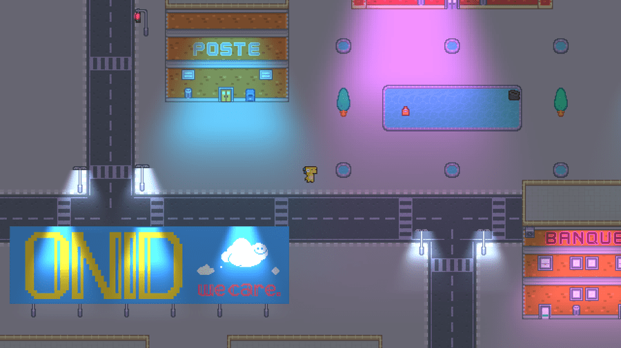 Epic game jam 2025. Video game title: Entre les lignes. Roles: Sound design, music, voice recording